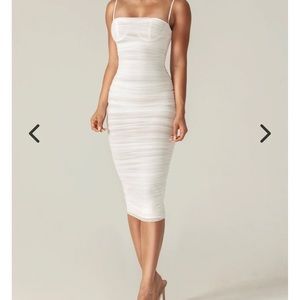 Midi dress (off white)